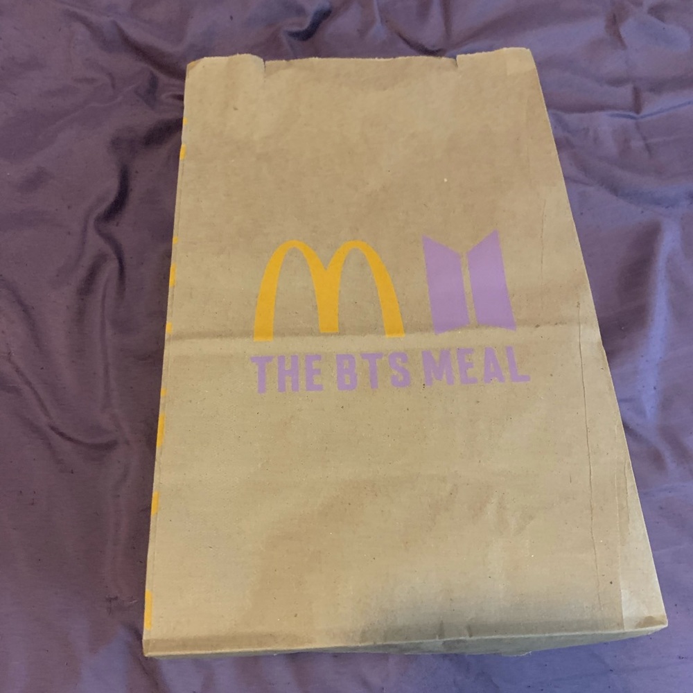Limited Edition - BTS McDonald’s Bag
